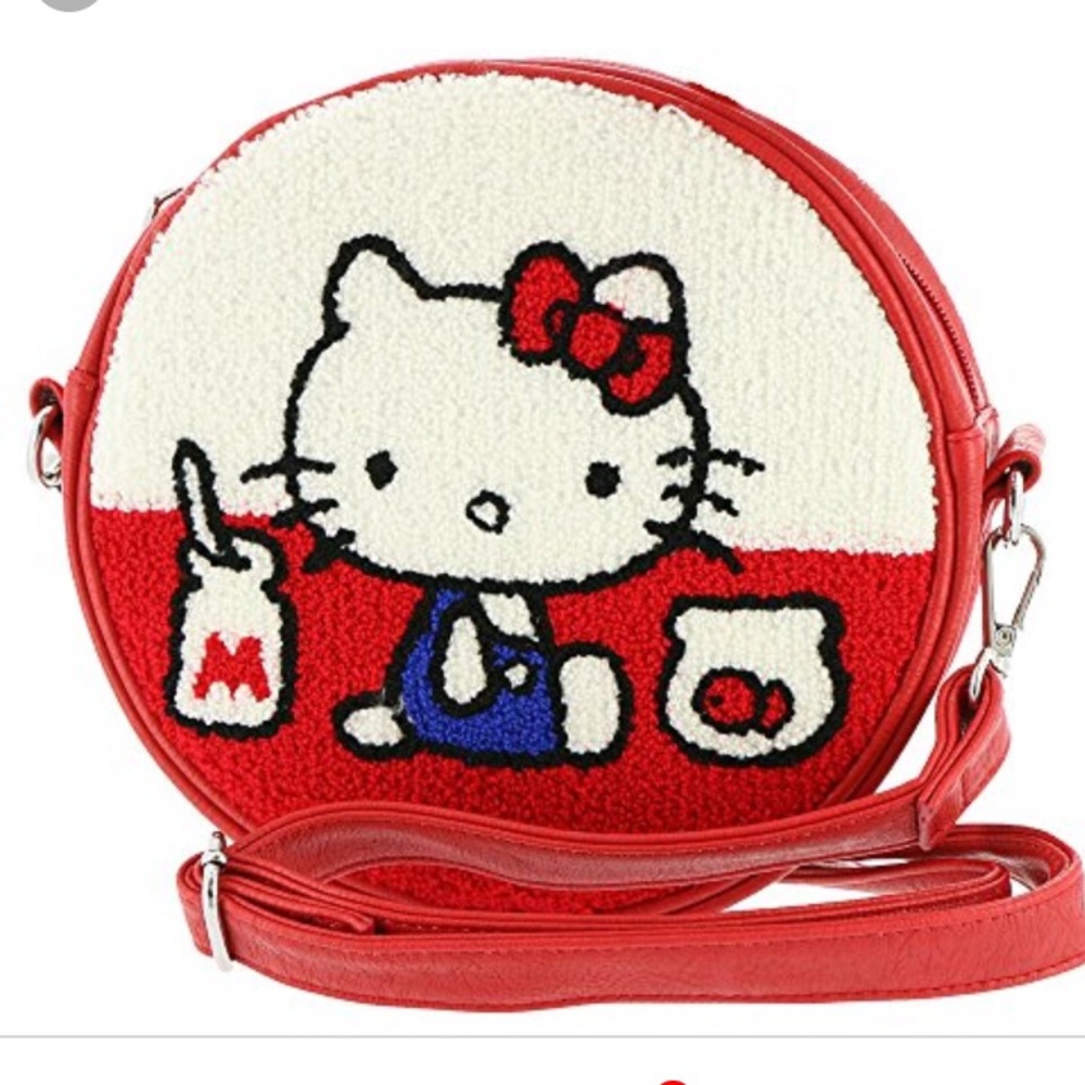 Loungefly Hello Kitty Round Crossbody bag like new